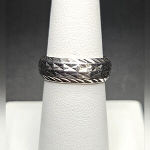 Vintage Sterling Silver Ring Marked 925 ATI Thailand Size 7